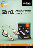 2 In 1 OTG Adapter Cable