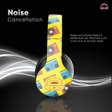 15 Hours Noise Cancellation Over Ear Wireless Headphones