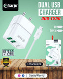 2.4 Amp Dual Fast USB Charger