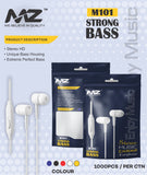 MZ Strong Bass Wired Headphones