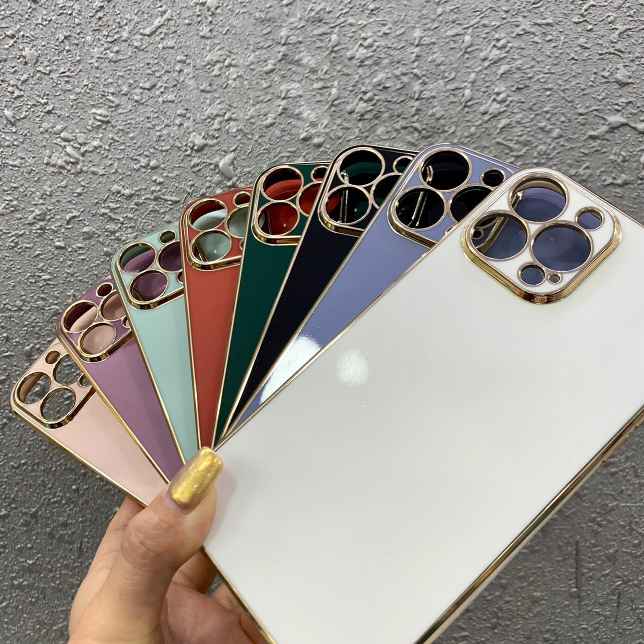 6D Chrome Hard Protection Case For Infinix
