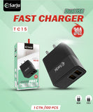 3.4A Dual USB Quick Fast Charger
