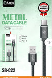 USB Metal Data Charging Cable