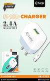 2.4 Amp Max Output Speed Charger
