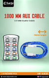 3.5 MM Audio Cable 1000 MM Aux Cable