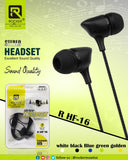 Stereo Headset  Sound Quality Earphones